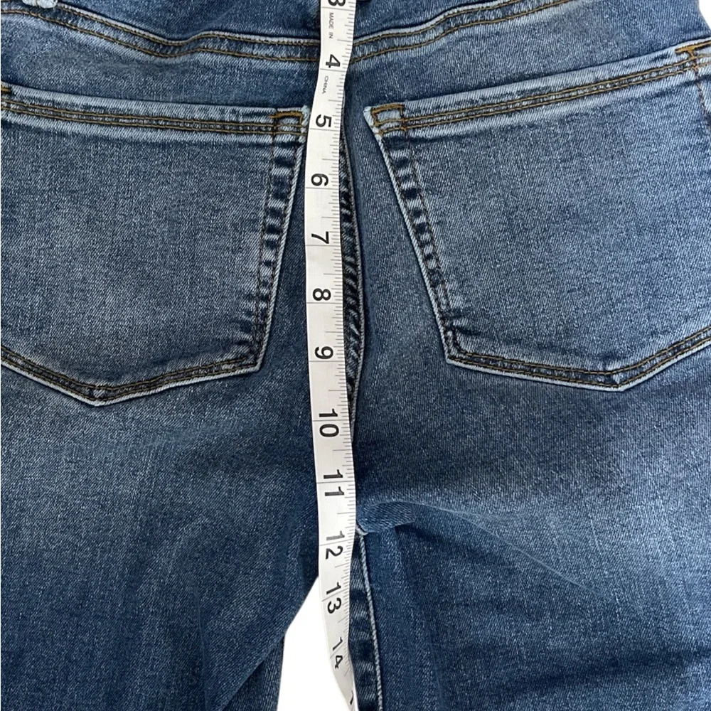 Good American Jeans XS High Rise Skinny Fit Medium Wash NWOT - Picture 5 of 8